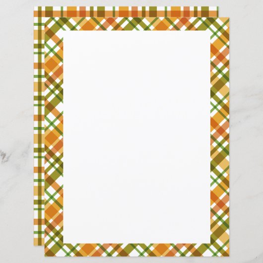 Kerst Kleuren Plakken Blank (Voorkant / Achterkant)