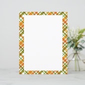 Kerst Kleuren Plakken Blank (Staand voorkant)