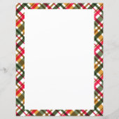 Kerst Kleuren Plakken Blank (Voorkant)