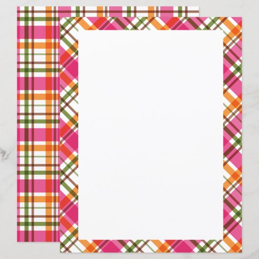 Kerst Kleuren Plakken Blank (Voorkant / Achterkant)