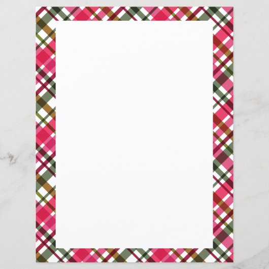 Kerst Kleuren Plakken Blank (Voorkant)