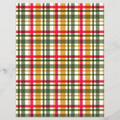 Kerst Kleuren Plakken Blank (Achterkant)