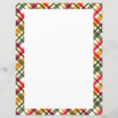 Kerst Kleuren Plakken Blank (Voorkant)