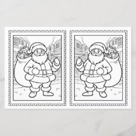 Kerst kleurplaat voor kinderen