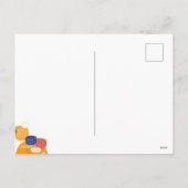 Kerst Kleurrijk Abstract Rendier Feestdagenkaart (Achterkant)