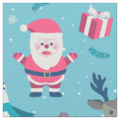 Kerst kleurrijk ontwerp stof (Close Up)