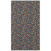 Kerst Kleurrijke Cirkels Tafelkleed (Voorkant)