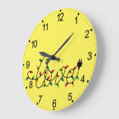 Kerst Kleurrijke Lichten Liefde Tekst-45872 Grote Klok (Hoek)