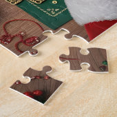 Kerst Knutsel Vakantie Rendier Steken Legpuzzel (Zijkant)