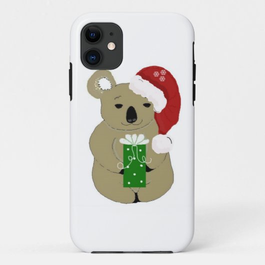 Kerst Koala Beer Case-Mate iPhone Case (Achterkant)