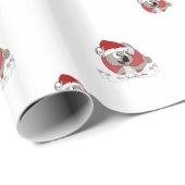 Kerst koala cartoon cadeaupapier (Rol Hoek)