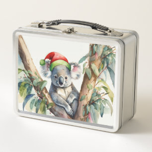 Kerst Koala kerstmuts in gomboom
