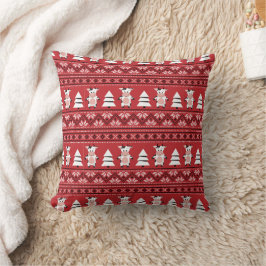 Kerst Koe Kussenhoes Cute Kussen