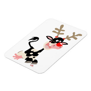 Kerst Koe of rendieren? Flexibele magneet