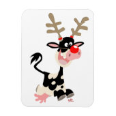 Kerst Koe of rendieren? Flexibele magneet (Verticaal)