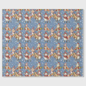 Kerst Koe Pun Wrapping Papier (Vlak)