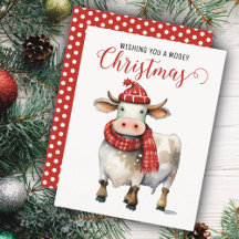 Kerst Koe Puns 