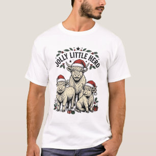 Kerst Koe Shirt Vintage Vakantie Kudde Kunst