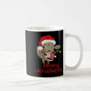 Kerst Koe T-shirt Vaars Boer Kerst Cadeau Koffiemok