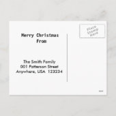 Kerst Koeien Briefkaart (Achterkant)