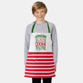 Kerst Koek Tester Schort (Gedragen)