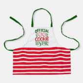Kerst Koek Tester Schort (Voorkant)