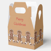 Kerst Koekhuisjes Favoriet Doos Bedankdoosjes (Geopend)