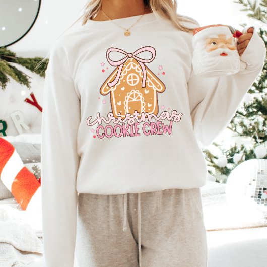 Kerst Koekje Bemanning roze Coquette Trui