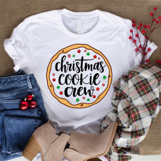 Kerst Koekje Crew T-shirt