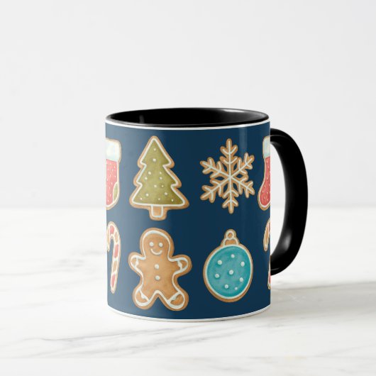 Kerst Koekje Iconen | Ontbijtkoek Mok (Voorkant rechts)