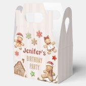 Kerst Koekje Peperkoek Verjaardag Bedankdoosjes (Geopend)