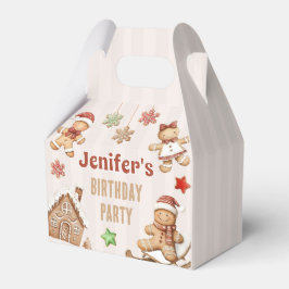 Kerst Koekje Peperkoek Verjaardag Bedankdoosjes