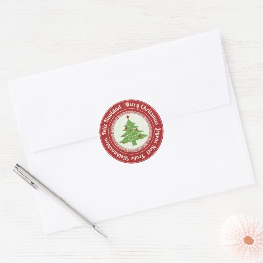 Kerst koekje swap stickers (Envelop)