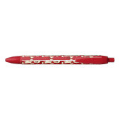 Kerst Koekje Vakantie Pennen Cadeau (Achterkant)