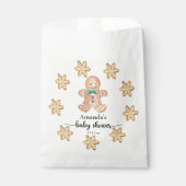 Kerst koekjes baby shower bedankzakje (Voorkant)