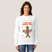 Kerst Koekjes Crew Kerstdag T-shirt (Voorkant volledig)
