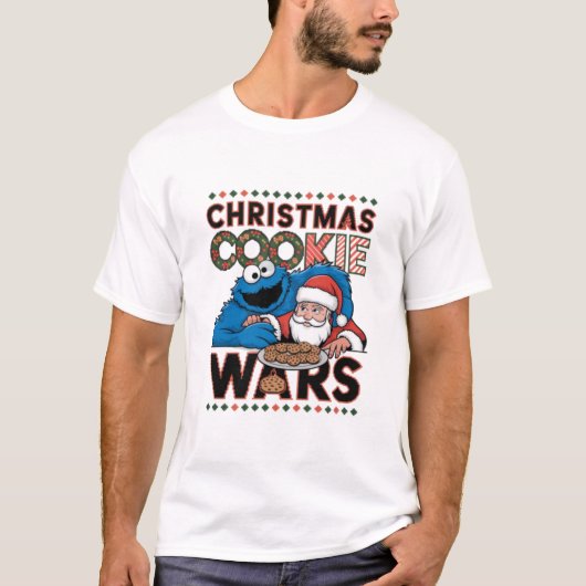 Kerst koekjes oorlogen t-shirt (Voorkant)