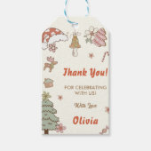 Kerst koekjes partij cadeaulabel (Voorkant)