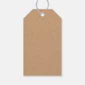 Kerst-koekjes voor ontbijt - Homemade Cookies Cadeaulabel (Achterkant)