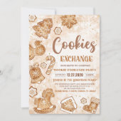 Kerst koekjesuitwisseling uitnodiging Vakantie coo (Voorkant)