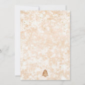 Kerst koekjesuitwisseling uitnodiging Vakantie coo (Achterkant)