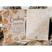 Kerst koekjesuitwisseling uitnodiging Vakantie coo