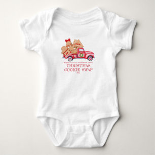 Kerst Koekruil met Mooie Rode Truck Romper