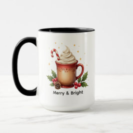 Kerst Koffie Merry & Bright Mok