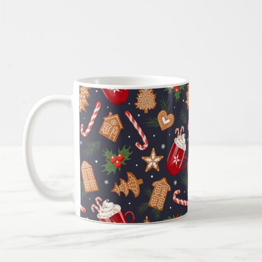 Kerst Koffie Mok Gingerbread Hot Chocolate (Links)