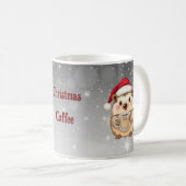 Kerst Koffie van de Egel Koffiemok (Voorkant rechts)