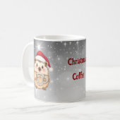 Kerst Koffie van de Egel Koffiemok (Voorkant links)