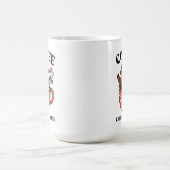 Kerst koffiekopje met feestelijke decoraties koffiemok (Center)