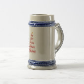 Kerst koffiemok bierpul (Voorkant rechts)