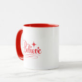 Kerst Koffiemok Mok (Voorkant links)